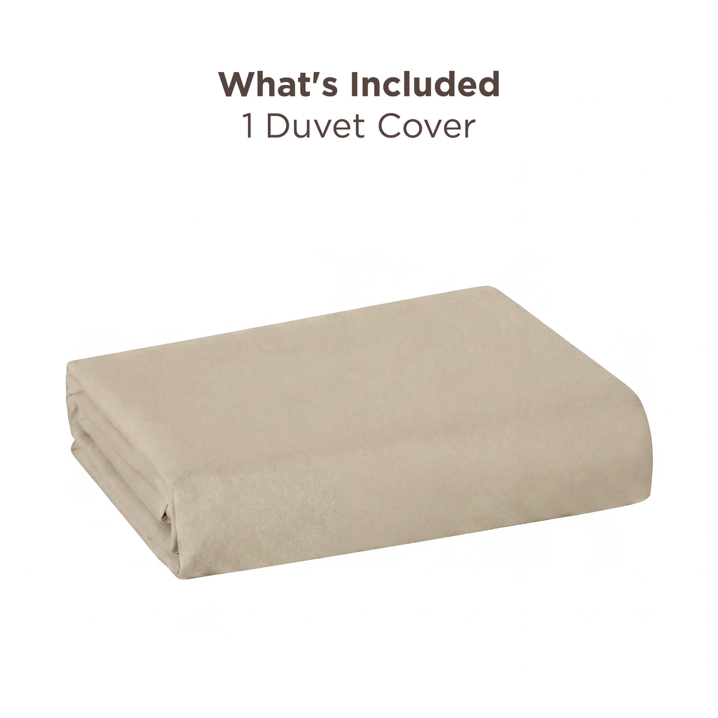 Brushed Microfiber Duvet Cover
