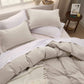 Prewashed Polyester Microfiber Duvet Cover Set
