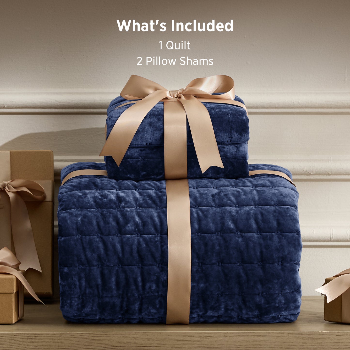 Luxury Velvet Quilt Set