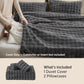 3D Cloud Bubble Flannel Duvet Cover