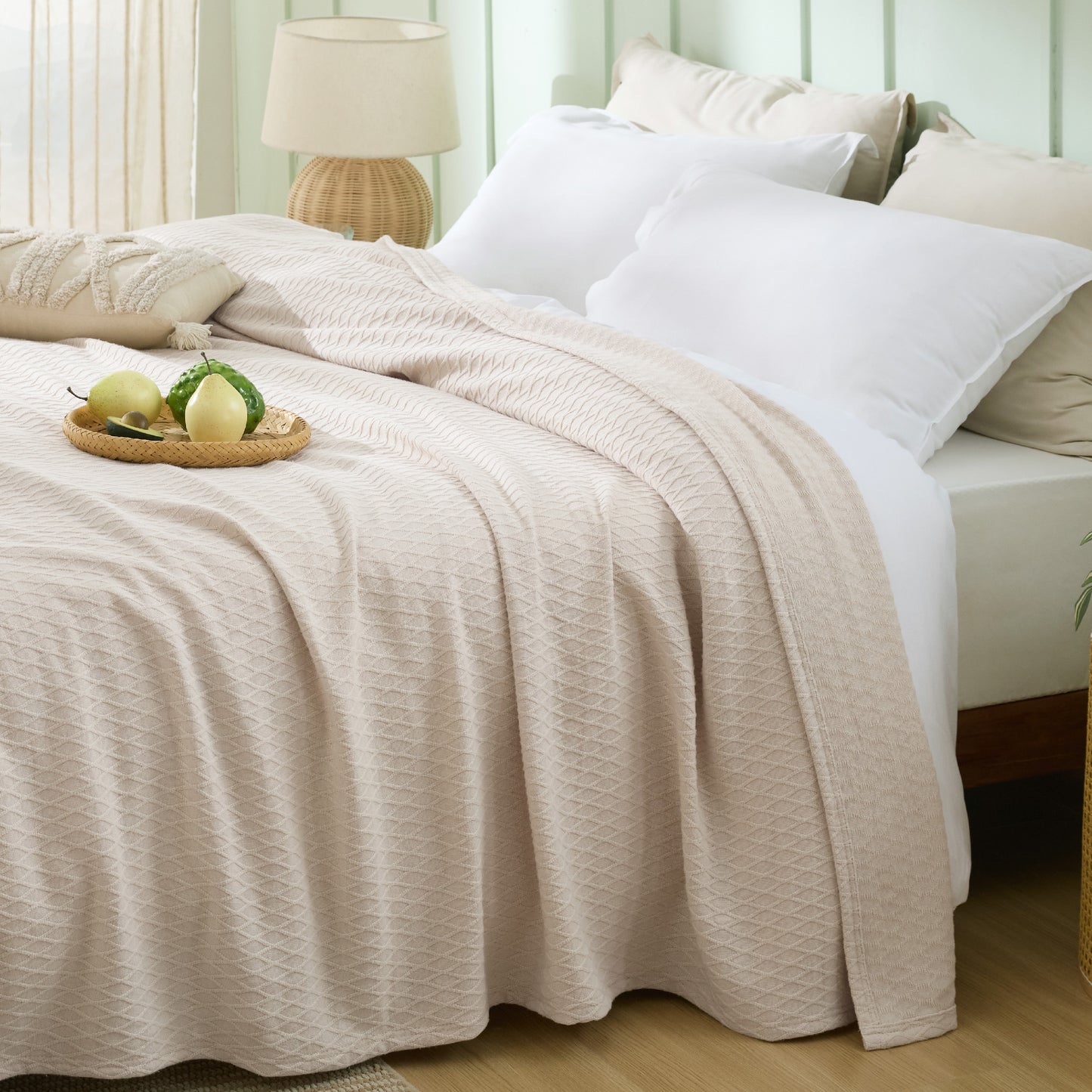 Diamond Texture Cooling Blanket