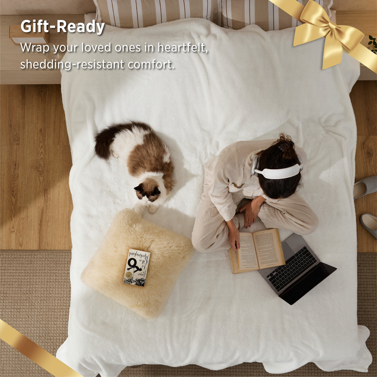 Shed-Resistant & Anti-Static Blanket
