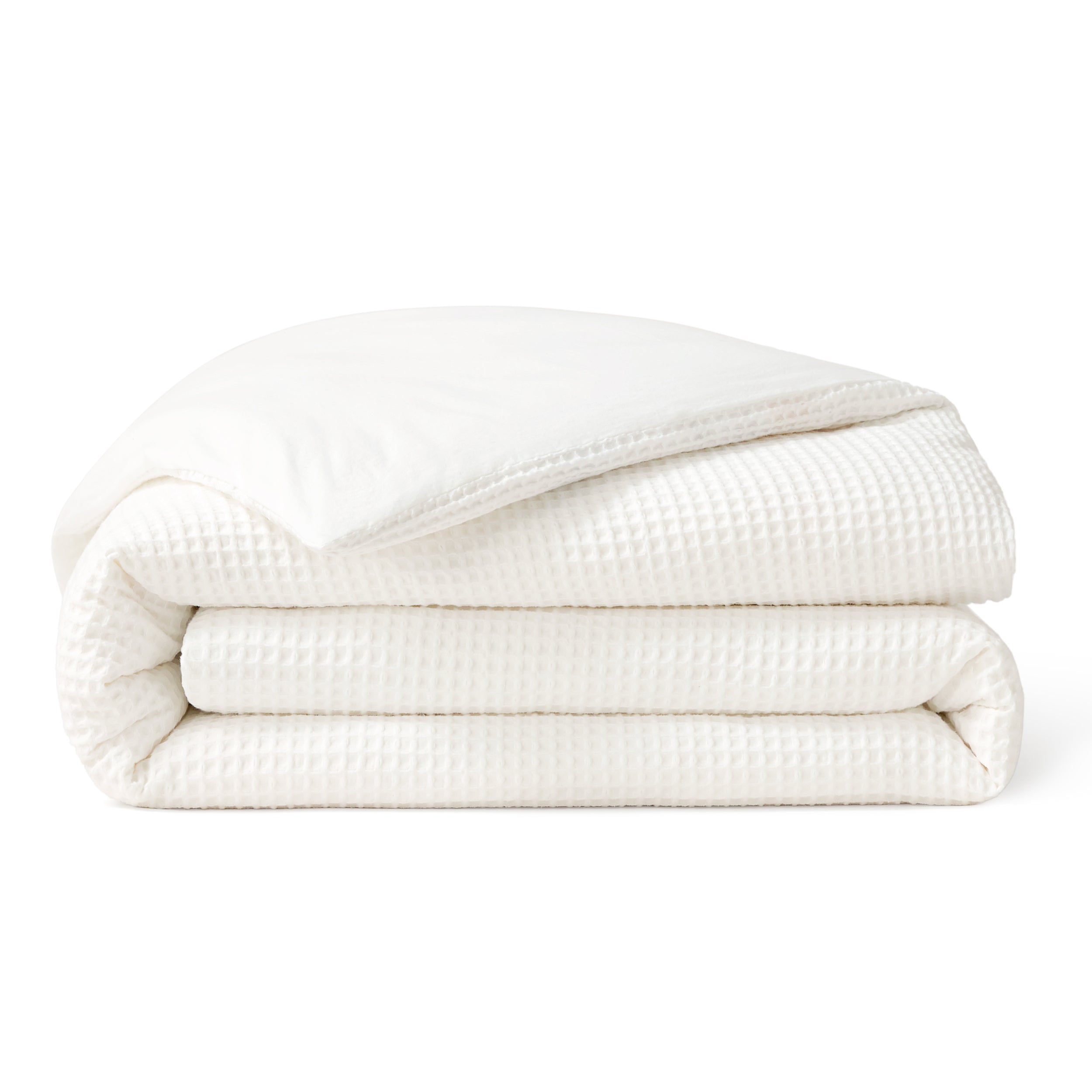 PureWoven™ Cotton Waffle Weave Duvet Cover