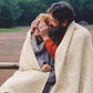 Pure Cutton Baske Weave Blanket
