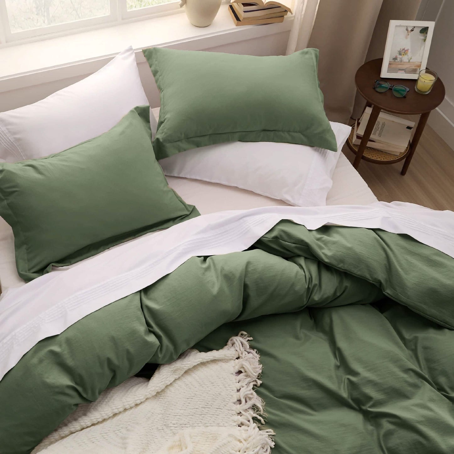 ButterySoft Ultra Soft Hypoallergenic Microfiber Duvet Cover Set