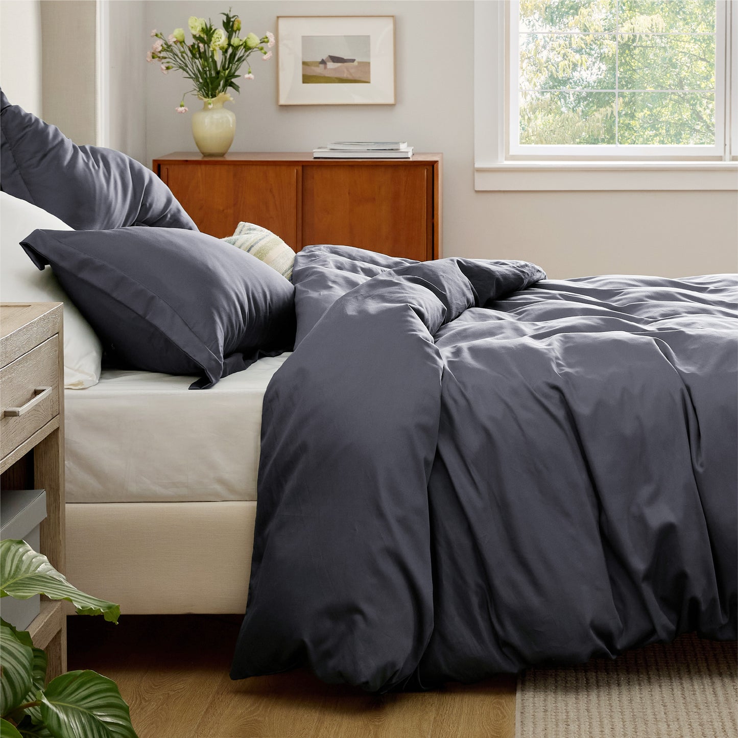 Lyocell Cotton Hybrid Duvet Cover Set