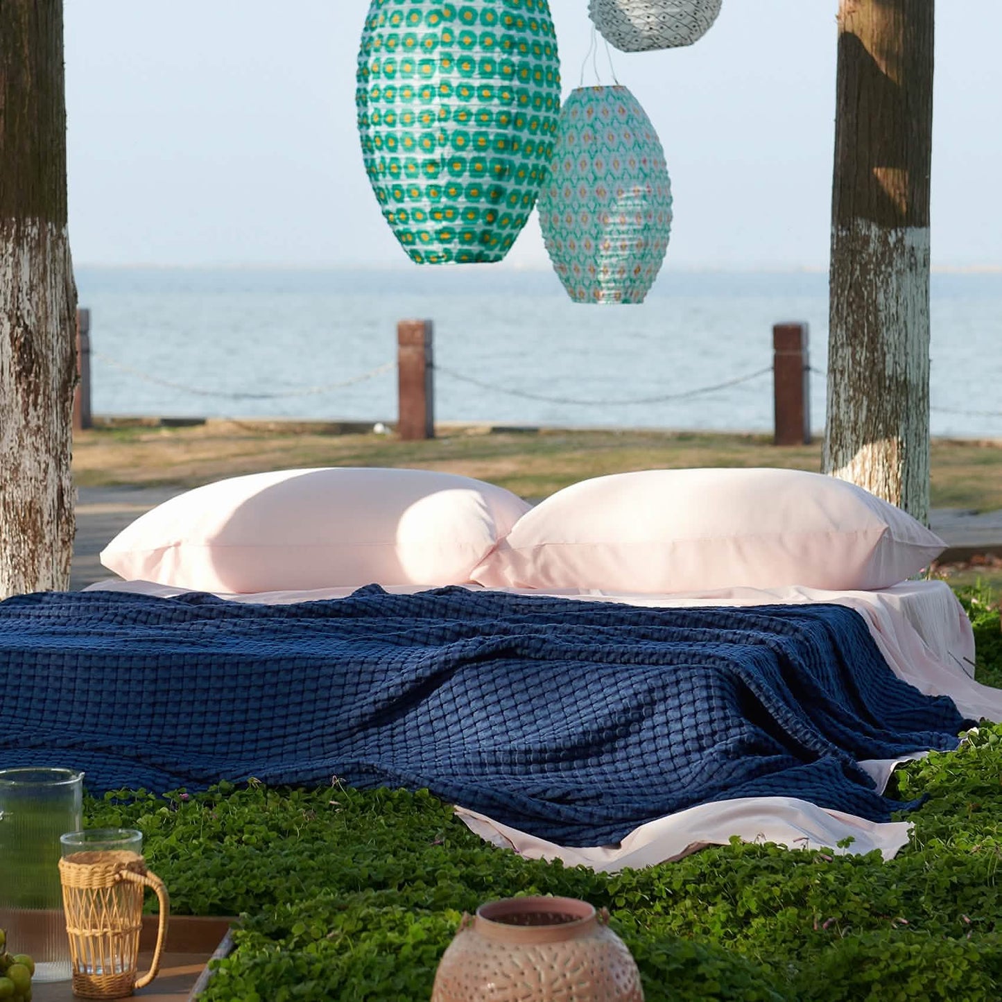 Cooling Waffle Blanket