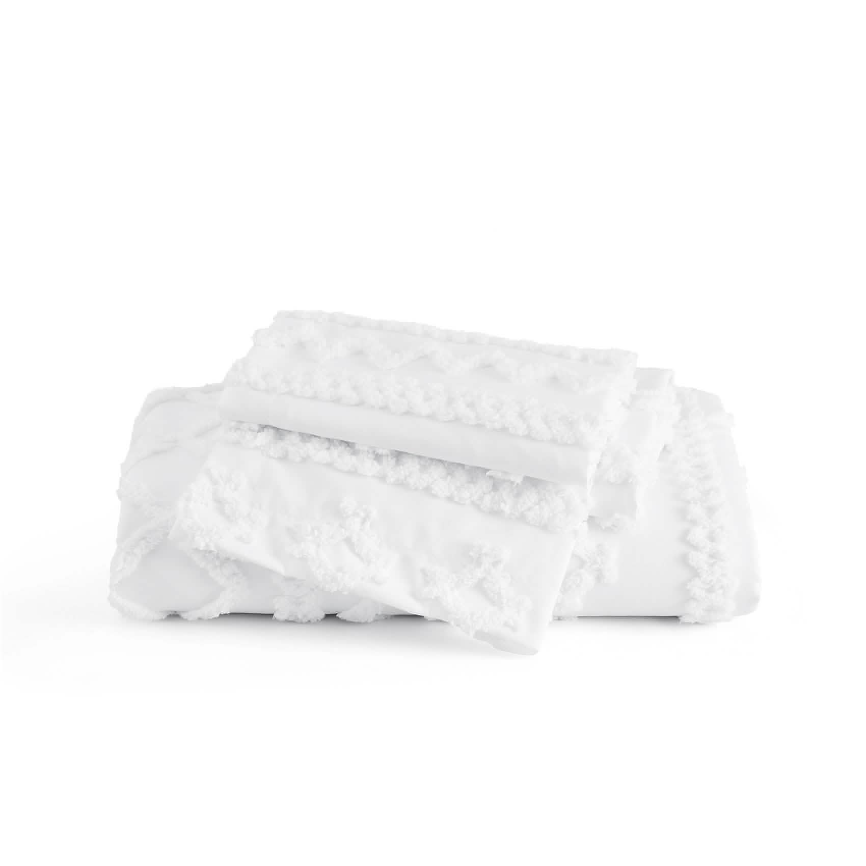 GentleSoft™ Boho Tufted Embroidery Duvet Cover Set
