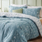 GentleSoft® Reversible Floral Print Duvet Cover Set