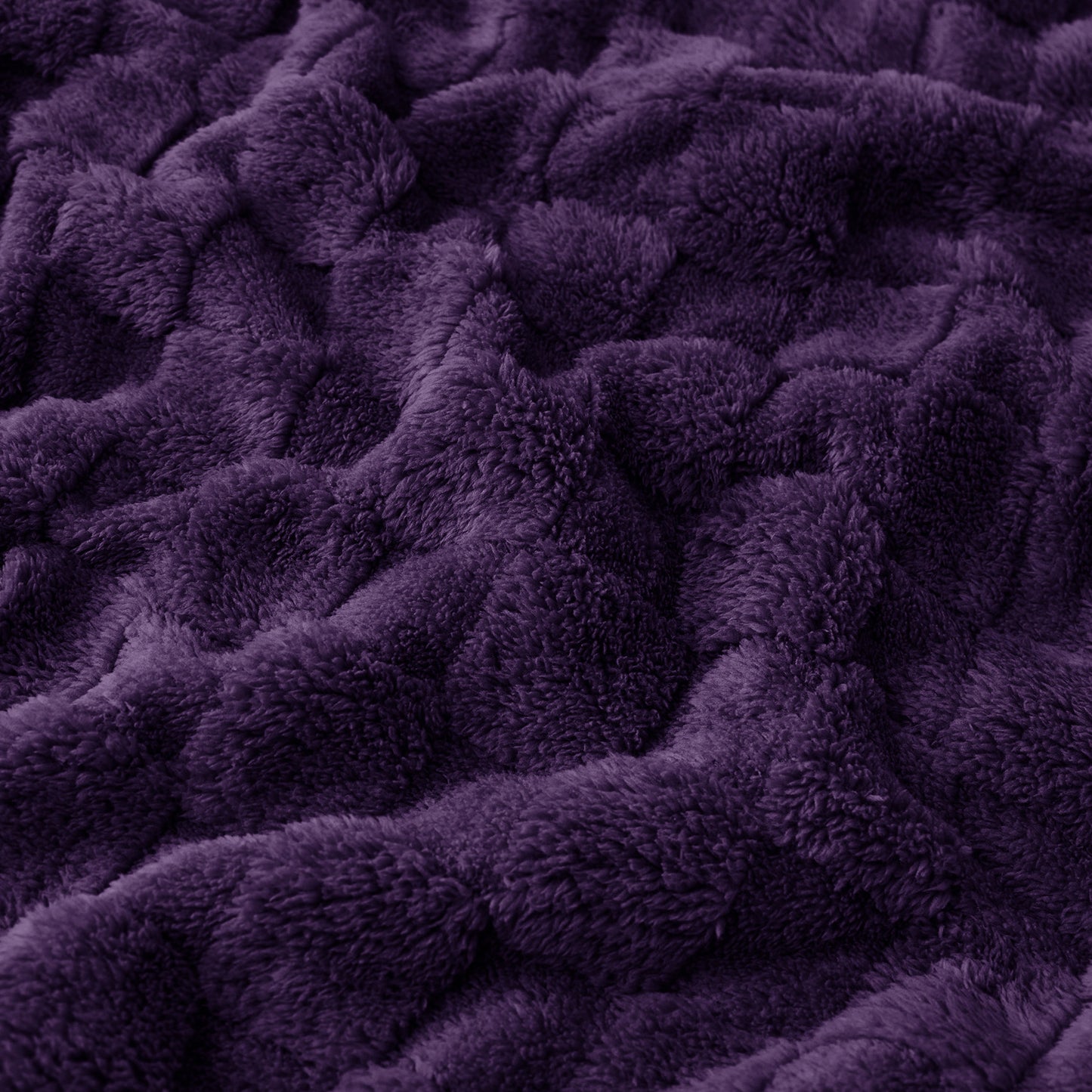 GentleSoft™ Jacquard Shaggy Sherpa Blanket