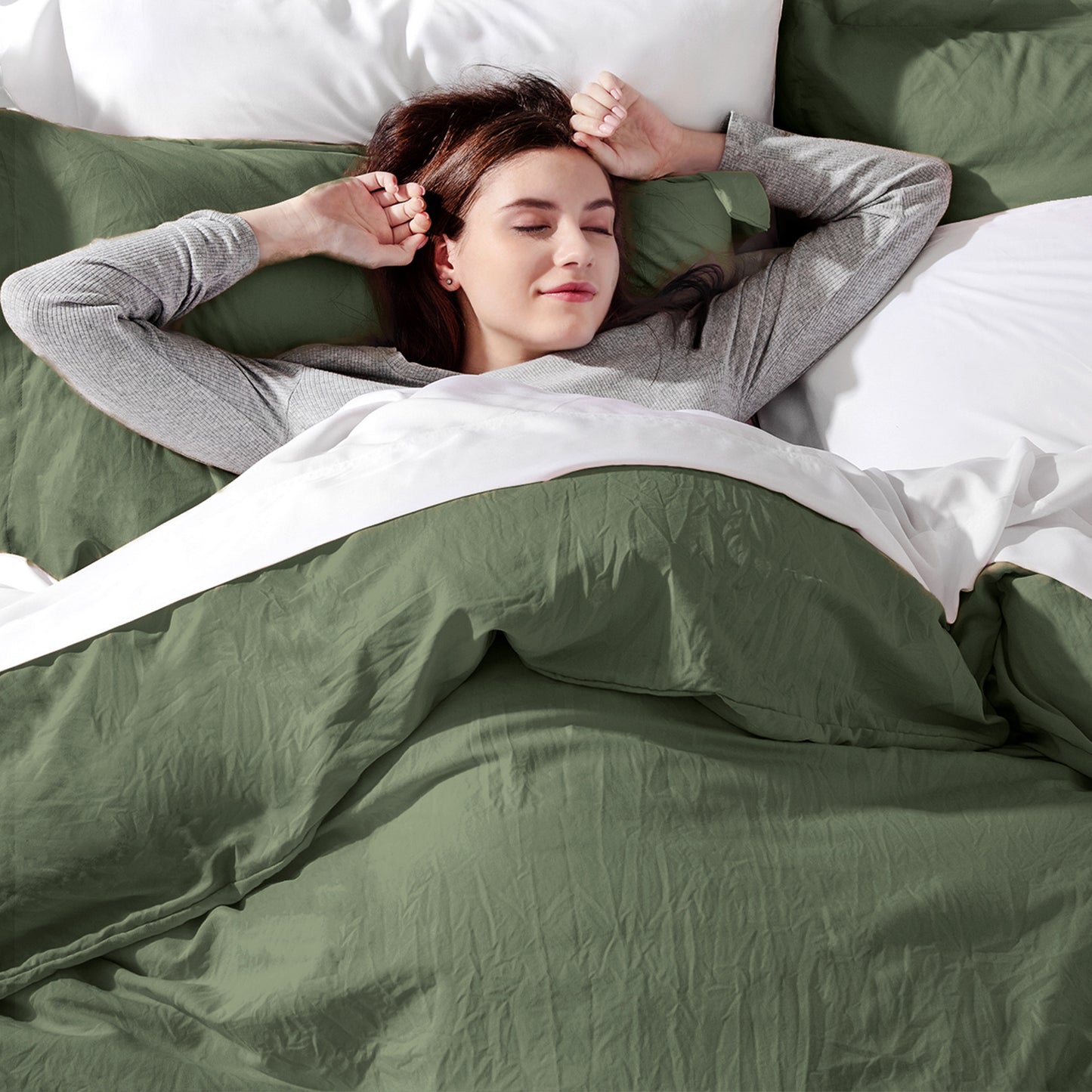 GentleSoft™ Ultra Soft Hypoallergenic Microfiber Duvet Cover Set