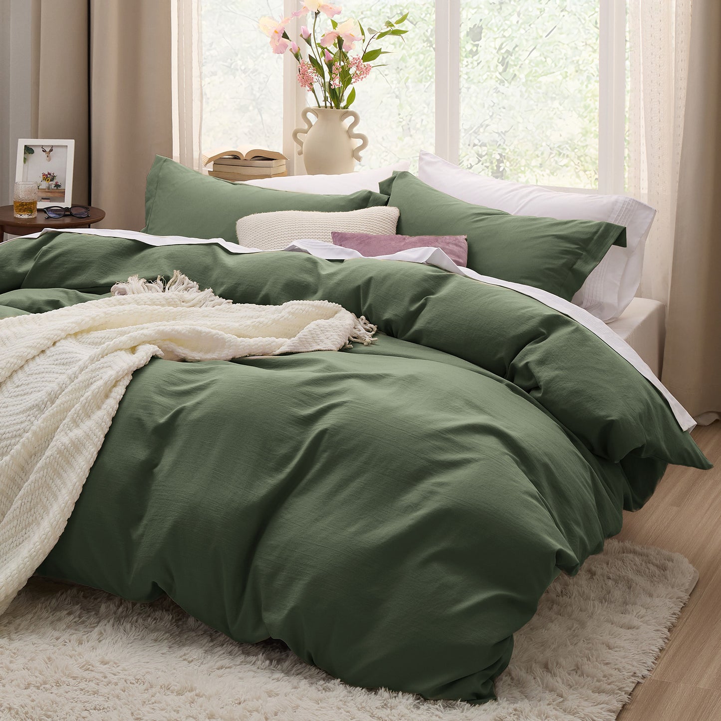 GentleSoft™ Ultra Soft Hypoallergenic Microfiber Duvet Cover Set