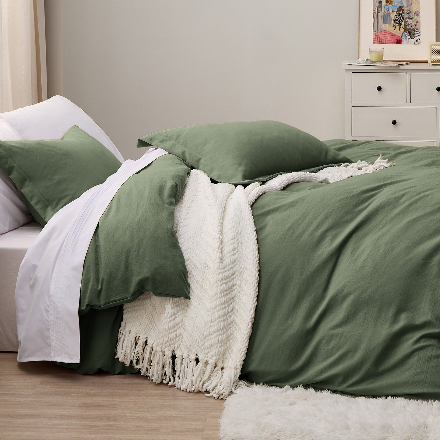GentleSoft™ Ultra Soft Hypoallergenic Microfiber Duvet Cover Set