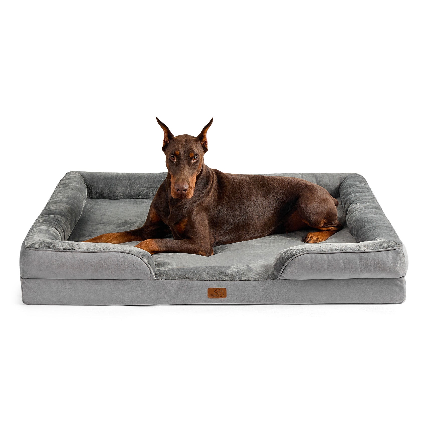 Orthopedic Flannel Dog Sofa