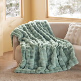 Bubble Faux Fur Blanket