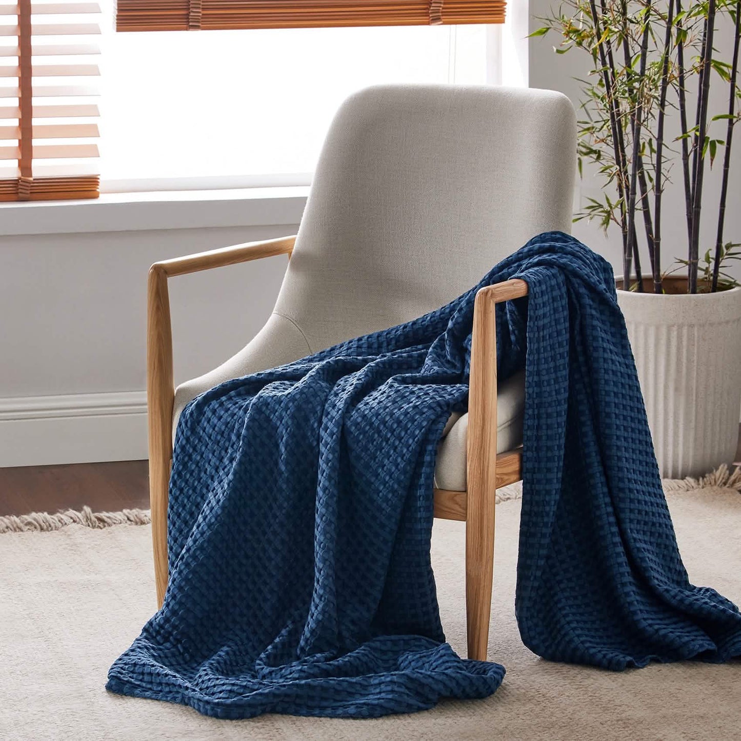 Cooling Waffle Blanket
