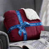 Sherpa and Fleece Reversible Blanket-2