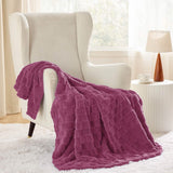 Jacquard Shaggy Sherpa Blanket