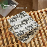 Bedsure Boho Woven Decorative Pillow Cover