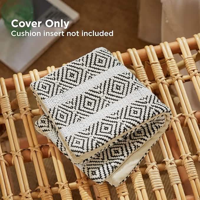 GentleSoft™ Boho Woven Decorative Pillow Cover