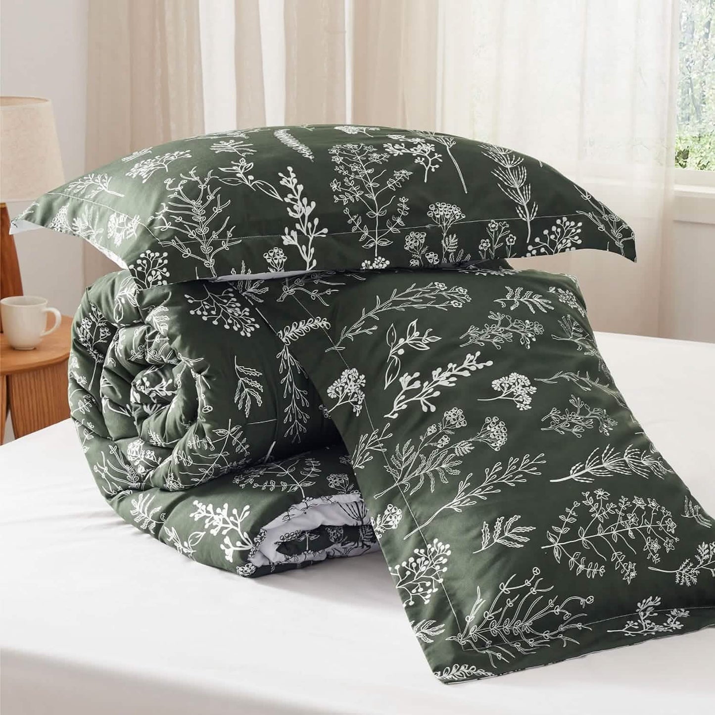 Floral Comforter Set