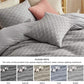 GentleSoft™ 100% Cotton Fluffy Triangle Jacquard Duvet Cover Set