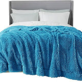 Bedsure Fuzzy Faux Fur Blanket