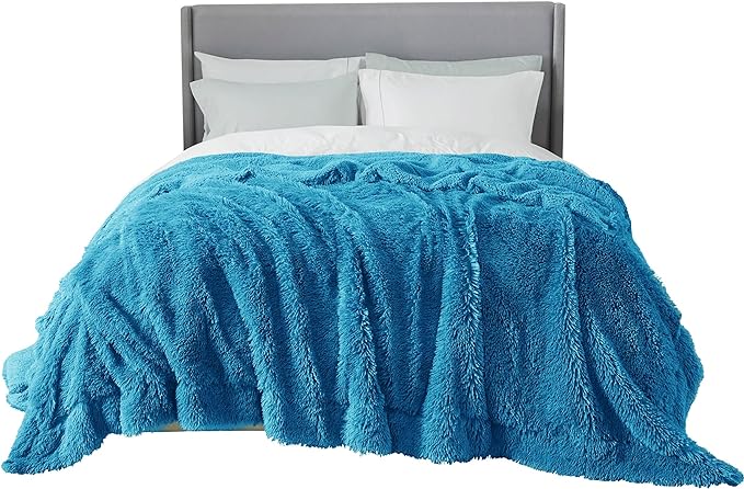 Fuzzy Faux Fur Blanket