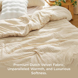 Bedsure Fluffy Comforter Set