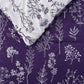Reversible Floral Print Comforter Set-2