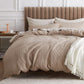 GentleSoft™ Cotton Waffle Weave Duvet Cover Set