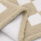 Ultra-Soft Double Side Yarn Sherpa Checkered Blanket