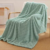 Jacquard Boho Sherpa Blanket