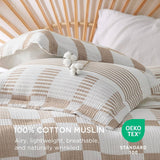 Cotton Muslin Duvet Cover Set