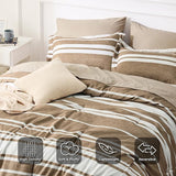 Stripe-Patterned Bed-in-a-Bag