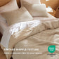 Rayon Derived from Bamboo and Cotton Duvet Cover Set