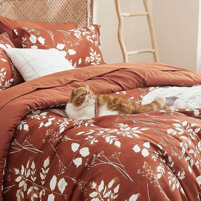 Elegant Floral Comforter Sets