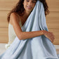 GentleSoft™ Rayon Derived From Bmaboo Checkered Blanket