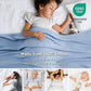 100% Cotton Herringbone Woven Blanket