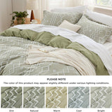 Clipped Jacquard Duvet Cover Set