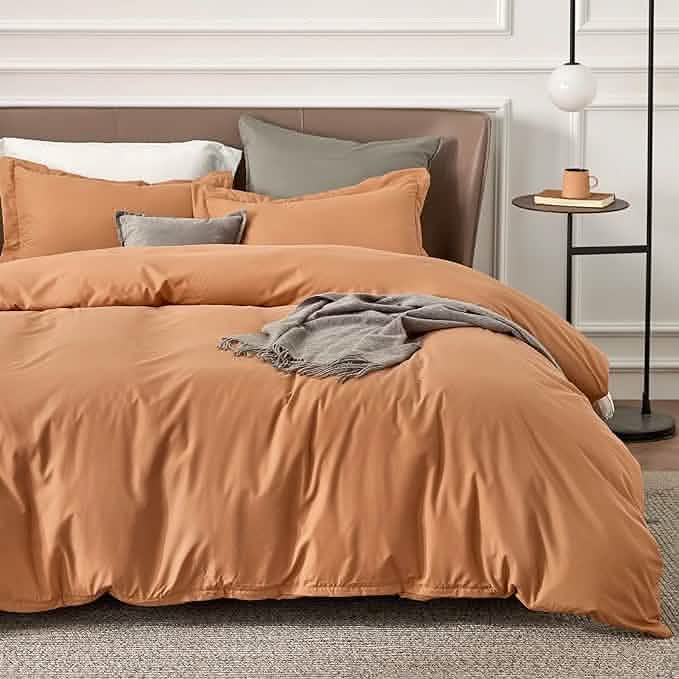 Brushed Polyester Microfiber Duvet Cover Set