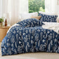 Reversible Floral Print Comforter Set-2