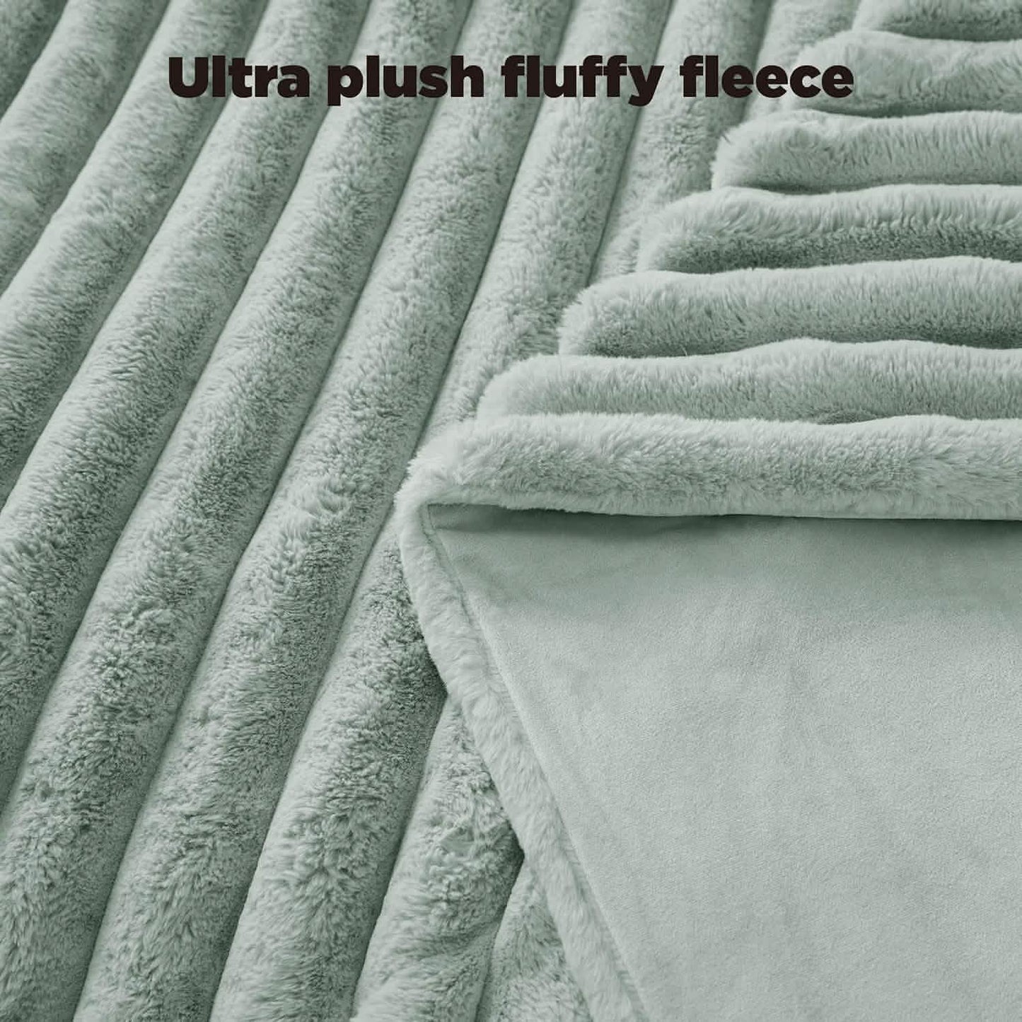 Plush Stripe Blanket