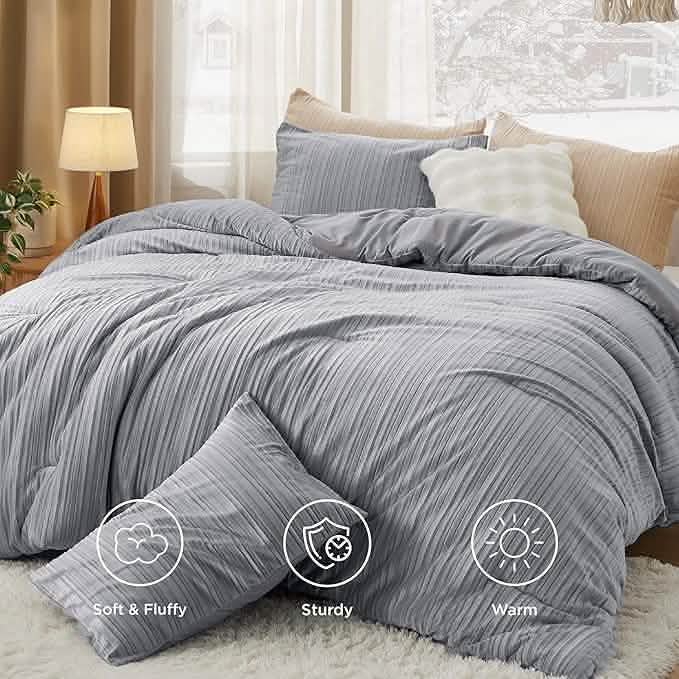 Fluffy Comforter Set