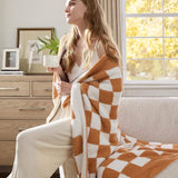 Bedsure Super Soft Reversible Checkerboard Blanket