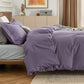 Brushed Polyester Microfiber Duvet Cover Set