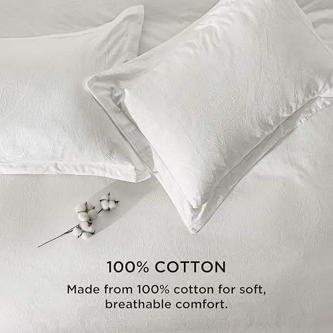 100% Cotton European Palace Jacquard Duvet Cover Set