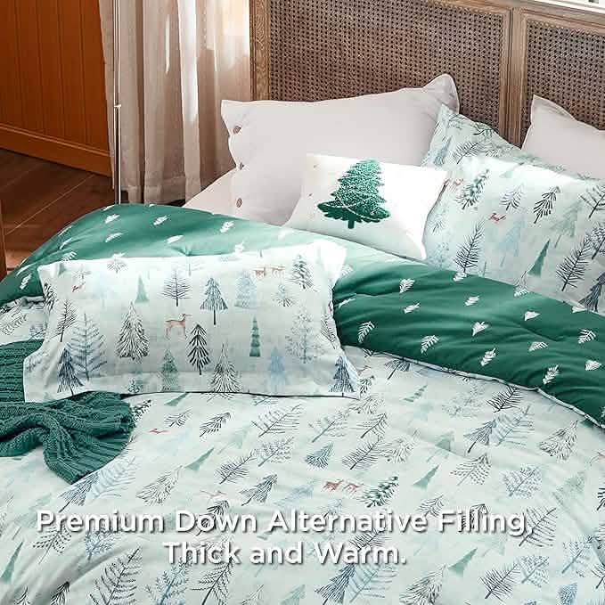 Christmas Reindeer Fair Isle Bed-in-a-bag Tree