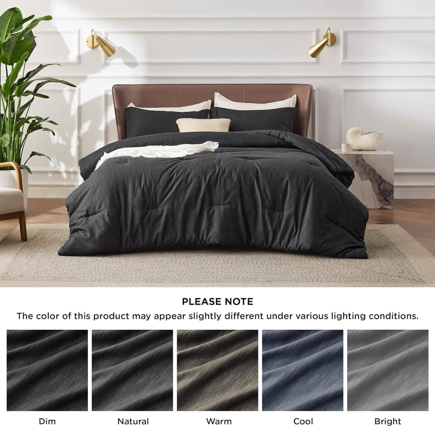 Cationic Dye Comforter Set