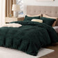 Striped Flannel Duvet Cover Set
